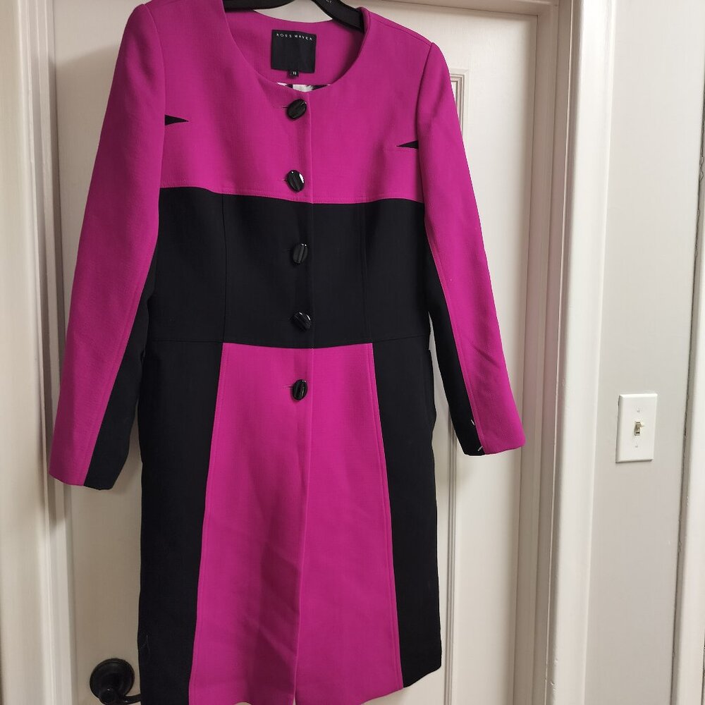 Ross Mayer Colour Block Coat